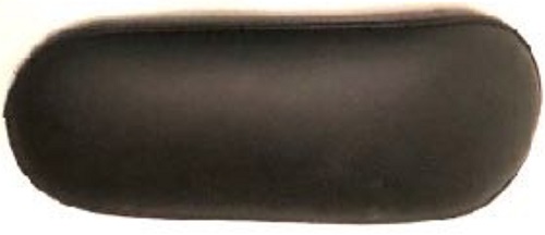 22P - Low profile soft leather pad with plywood core 1.25" x 3.75" x 10.5" (H x W x L)
